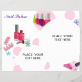 Nail Salon Flyer (Hinten)