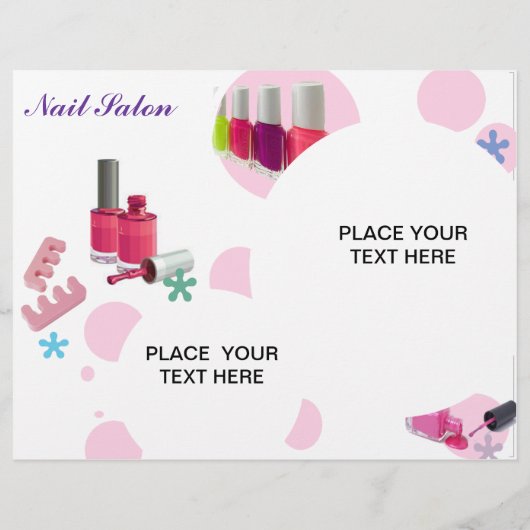 Nail Salon Flyer (Hinten)