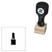 Nail Salon Loyalty Card Gummistempel (Stempel)