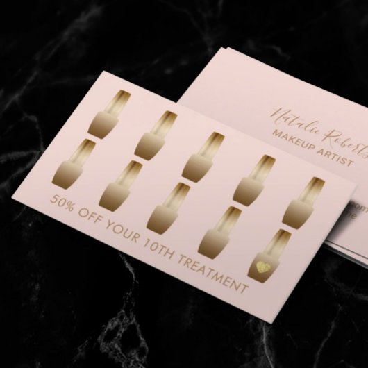 Nail Salon Makeup Artist Manicurist Pinselothek Zü Treuekarte