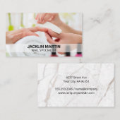 Nail Salon Manicure Treuekarte (Vorne/Hinten)