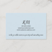 Nail Salon Manicurist Kundenloyalty Punch Card Treuekarte (Rückseite)