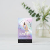 Nail Salon Nail Tech Diamond Nails Kunstmanikurin Visitenkarte (Stehend Vorderseite)