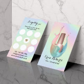 Nail Salon Polnische Flasche Pastel Unicorn Splash Treuekarte