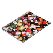 Nail Salon, polnischer Manikurist Notizblock (Linke Seite)