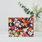 Nail Salon, polnischer Manikurist Postkarte (Stehend Vorderseite)