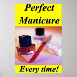 Nail Salon Posters Perfect Manicure Poster