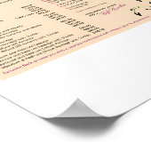 Nail Salon Posters Poster (Ecke)