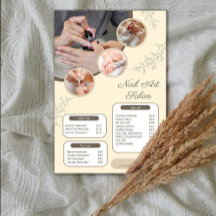 Nail Salon Preisliste | Manicure Pedicure