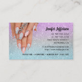 Nail Salon Termin Visitenkarte Treuekarte (Vorderseite)