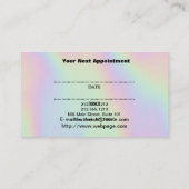 Nail Salon Terminierungskarte Terminkarte (Rückseite)