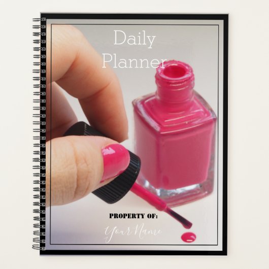 Nail Salon Terminplaner - HAMbWG Planer (Vorderseite)