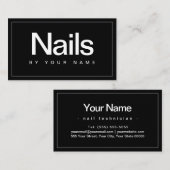 Nail Salon Visitenkarte (Vorne/Hinten)