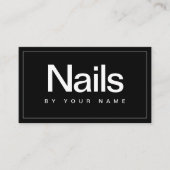 Nail Salon Visitenkarte (Vorderseite)