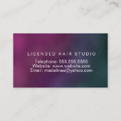 Nail Studio Designer Galaxy Art Visitenkarte (Rückseite)