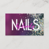 Nail Studio Designer Galaxy Art Visitenkarte (Vorderseite)