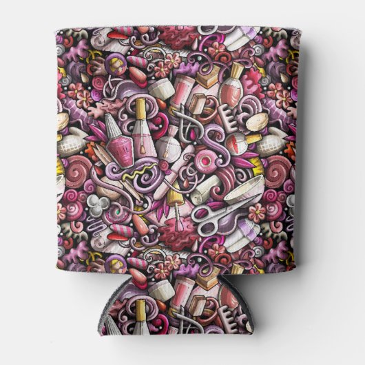 Nail Studio Pattern Dosenkühler (Vorderseite)