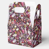 Nail Studio Pattern Geschenkschachtel (Geöffnet)