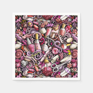Nail Studio Pattern Serviette