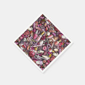 Nail Studio Pattern Serviette (Ecke)