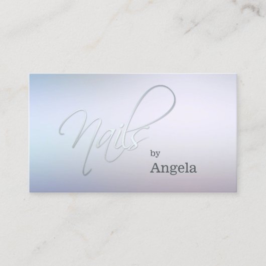 Nail Studio Termin Visitenkarte (Vorderseite)