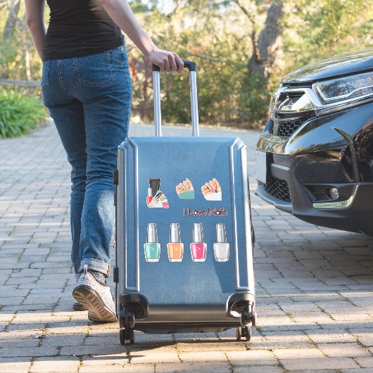 Nail-Tech-Aufkleber Aufkleber (Koffer Insitu)