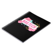Nail Tech Blume Notizblock (Linke Seite)