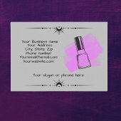 Nail Tech Business Card Visitenkarte