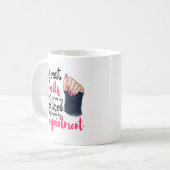 Nail Tech Funny Gift Manicurist Salon Great Nails Kaffeetasse (Vorderseite Links)