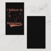 Nail Tech Kosmetik Nageltechniker Manikurin Visitenkarte (Vorne/Hinten)