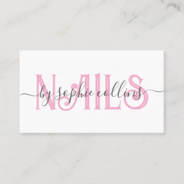 Nail Tech Nail Art Visitenkarte