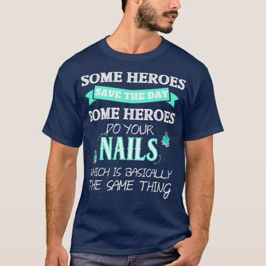 Nail Tech Shirt for Women Funny Nail Technician (Vorderseite)