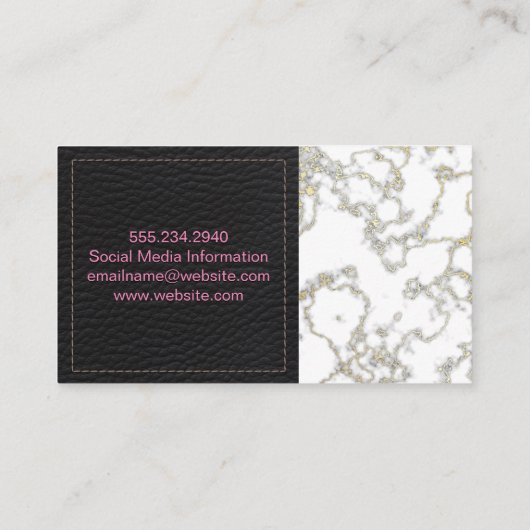 Nail Tech Tools | Manikürpflege Visitenkarte (Rückseite)