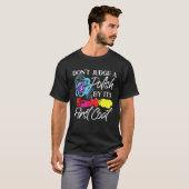 Nail Tech Work Uniform Nail Polnisch 2 T-Shirt (Vorne ganz)