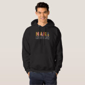 Nail Tech Work Uniform Nail Polnischer Leopard Che Hoodie (Vorne ganz)