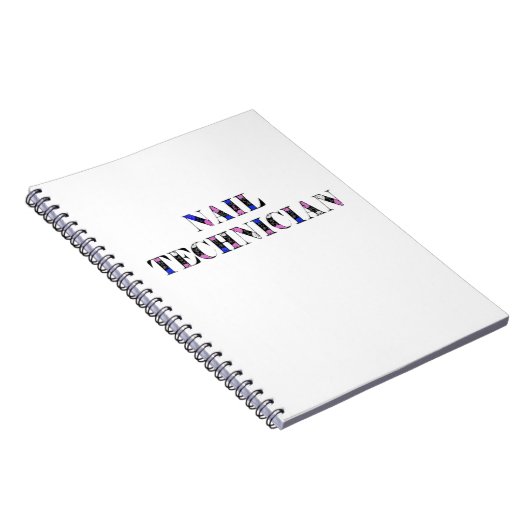Nail Technicer-Notebook Notizblock (Rechte Seite)