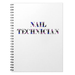 Nail Technicer-Notebook Notizblock