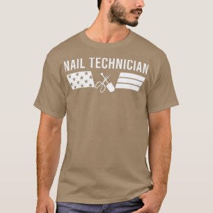 Nail Technician Certified Nail Tech Artist T-Shirt