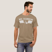 Nail Technician Certified Nail Tech Artist T-Shirt (Vorne ganz)