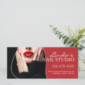 NAIL TECHNICIAN GIFT-BESCHEINIGUNG (Stehend Vorderseite)