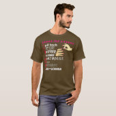 Nail Technician Liebe Nail Tech Funny Tech Nail T-Shirt (Vorne ganz)