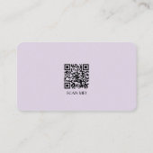 💅🏻 Nail Technician QR Visitenkarte (Rückseite)