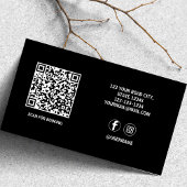 Nail Technician Simple Minimal Business Card Visitenkarte