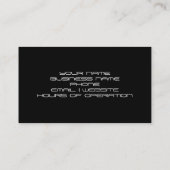 Nail-Techniker-Visitenkarte Visitenkarte (Rückseite)