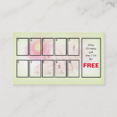 Nail Wellness-Center Business Cards Visitenkarte (Rückseite)