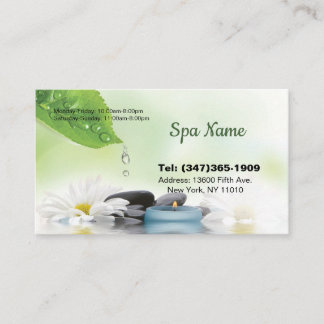 Nail Wellness-Center Business Cards Visitenkarte