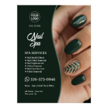 Nail Wellness-Center Custom Glossy Poster
