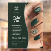 Nail Wellness-Center Custom Window Cloning Fensteraufkleber (Blatt 2)