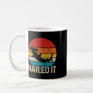 Nailed It Hammerhai Hai Vintage Lustiger Angelgesc Kaffeetasse
