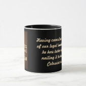 "Nailed it" Tasse (Zentrum)
